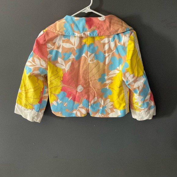 Tracy Feith x Target Floral Spring Colors Yellow Pink Blue Women’s Small - Picture 5 of 7